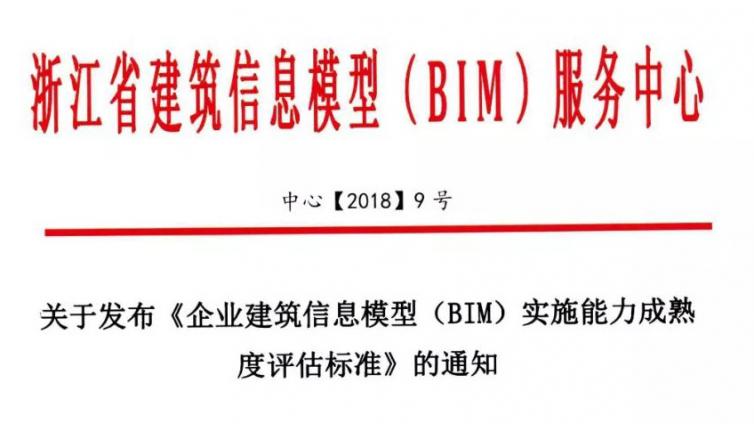 关于标准《企业建筑信息模型（BIM）应用能力成熟度评估标准(征求意见稿)》的通知
